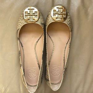 EUC Tory Burch Reva ballet flats.